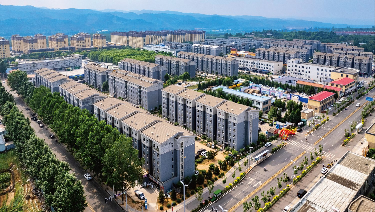 沁源县清泉小区项目影像